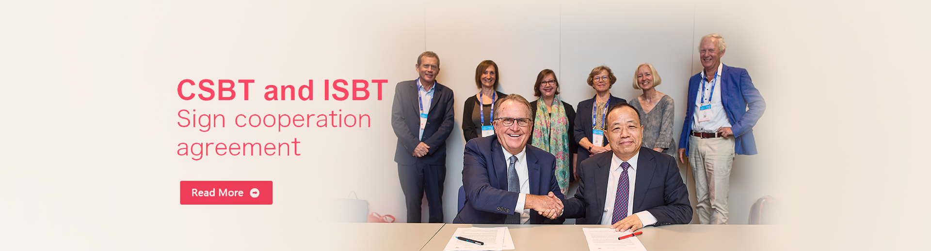 CSBT与ISBT再度签约